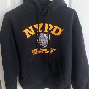 NAVY NYPD HOODIE